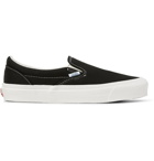 Vans - OG Classic LX Canvas Slip-On Sneakers - Men - Black