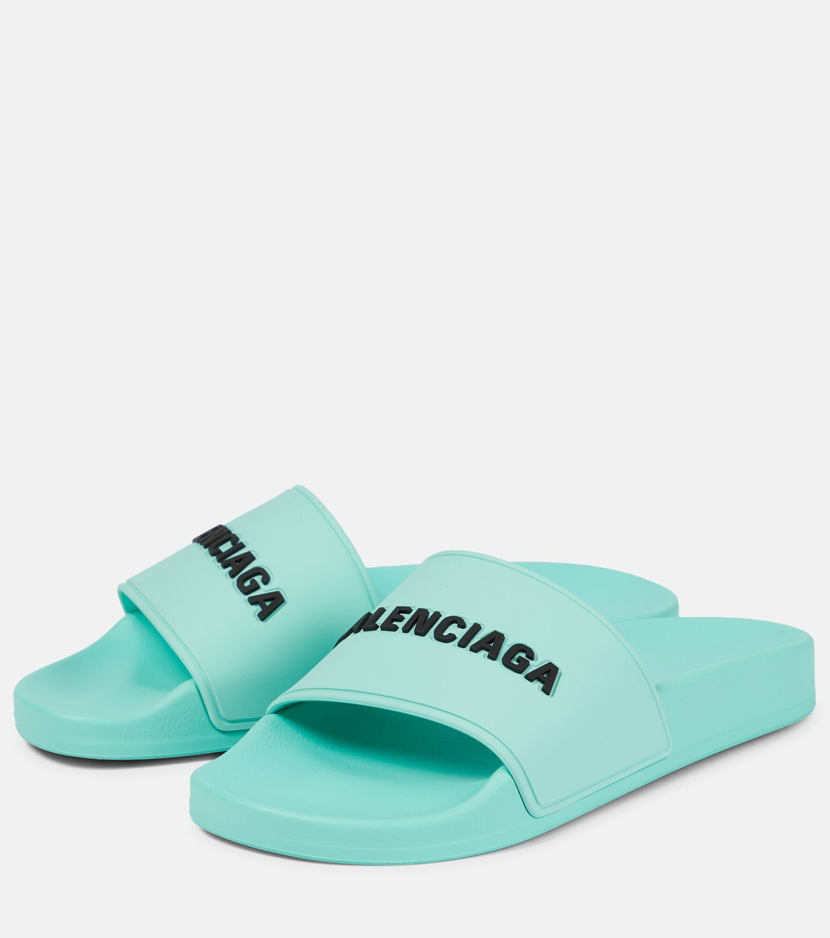 Balenciaga Logo rubber slides Balenciaga