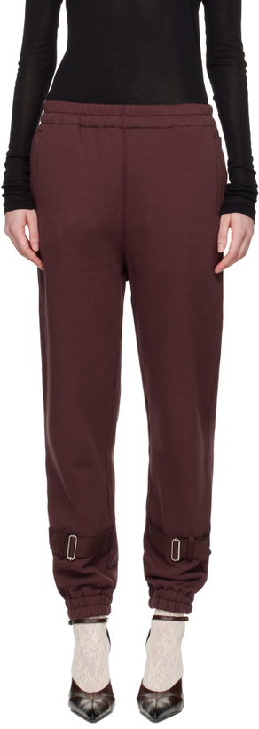 Photo: UNDERCOVER Burgundy UP2E1505 Lounge Pants