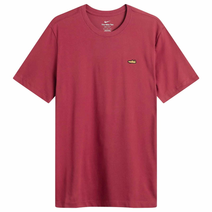 Photo: Nike Running Men's Nike Men's Dri-Fit Retro Running T-Shirt in Team Crimson