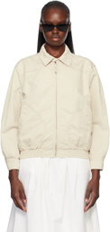 Nothing Written Beige Margaret Cotton Cricket Jacket