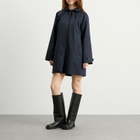 Peachy Den Women's Cheri Mac Jacket in Navy