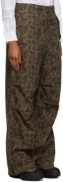 Engineered Garments Khaki Camouflage Trousers