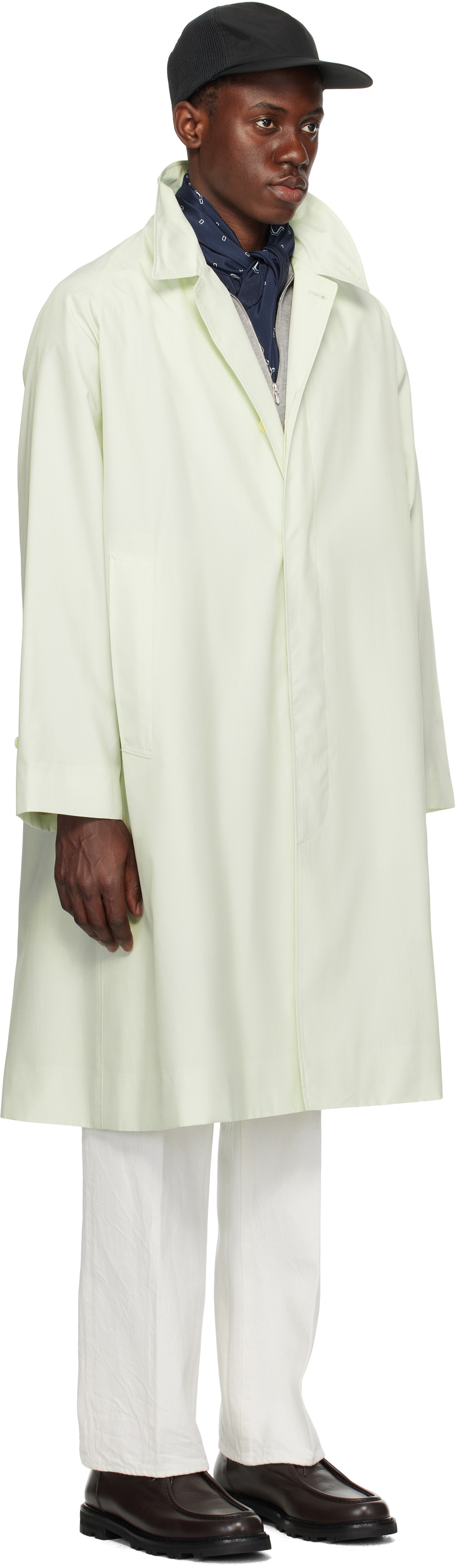 KAPTAIN SUNSHINE Green Walker Coat