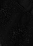 Simone PÉRÈLE Intrigue Embroidered Tulle Briefs Black