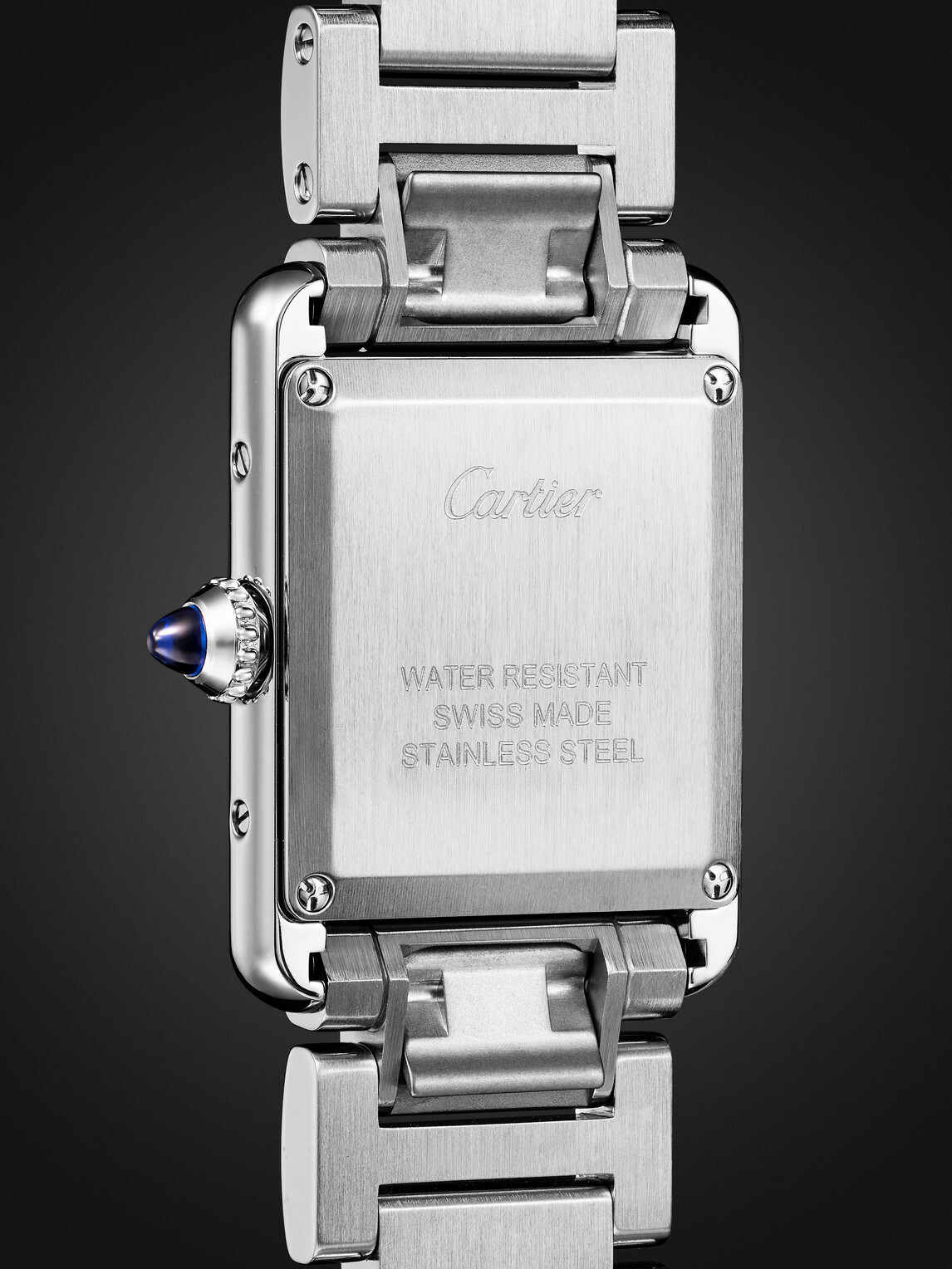Cartier - Tank Must de Cartier Small SolarBeat™ 29.5mm Stainless Steel Watch, Ref. No. WSTA0121