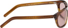 OUR LEGACY Brown Shelter Sunglasses