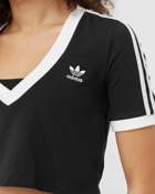 Adidas Wmns Cropped Tee Black - Womens - Shortsleeves