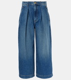 Ulla Johnson April pleated wide-leg jeans