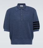 Thom Browne 4-Bar wool polo shirt