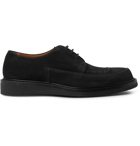 Mr P. - Peter Suede Derby Shoes - Black