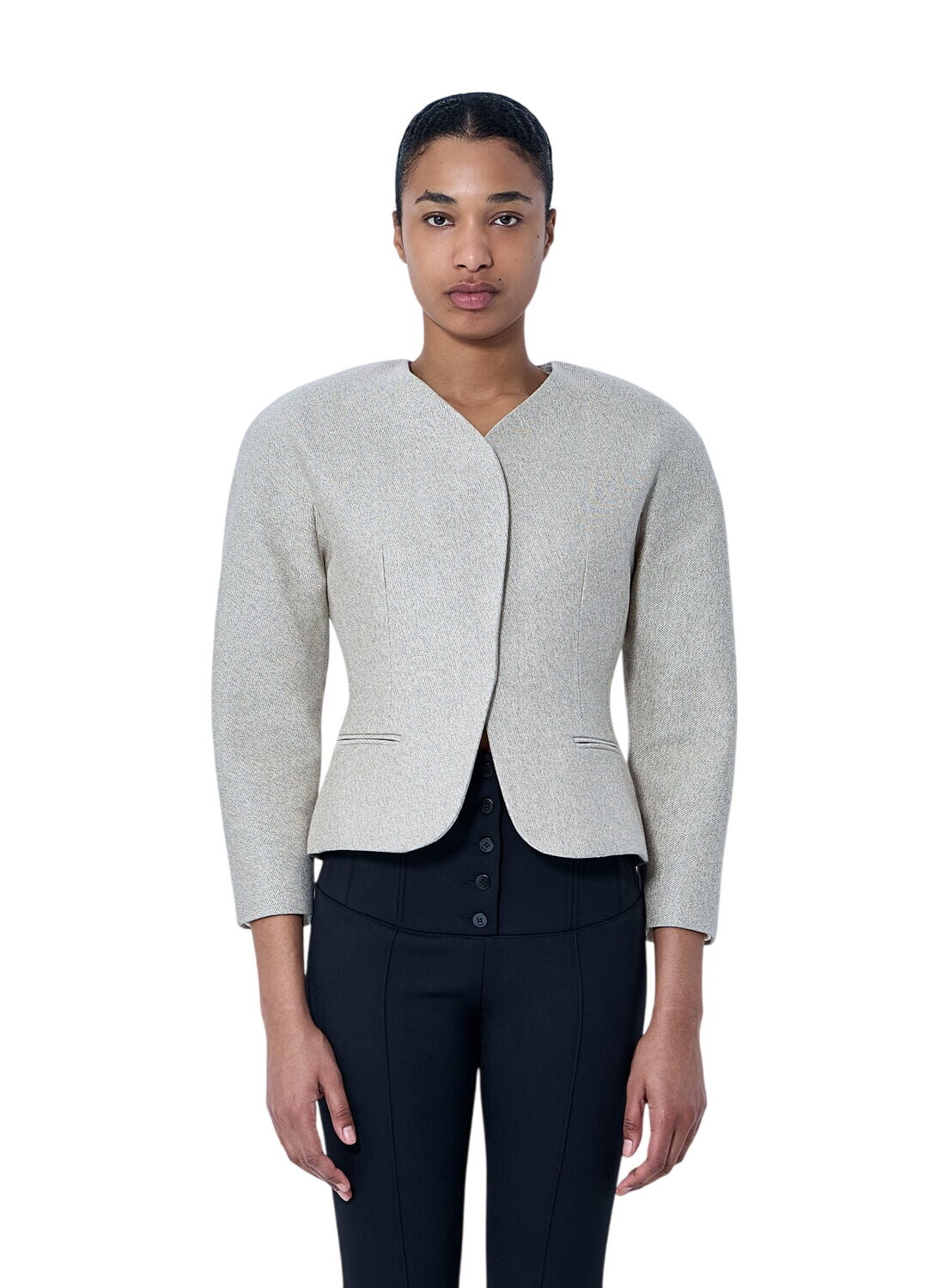 Jacquemus Off-White Le Papier 'La Veste Neru' Jacket Jacquemus