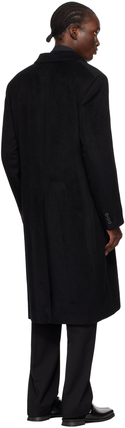 ジャケット・アウター Our Legacy Black Whale Coat Our Legacy - Whale Coat Black Hairy Wool