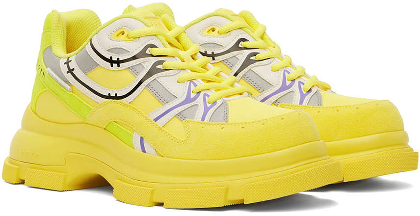 both Yellow Gao Eva Sneakers