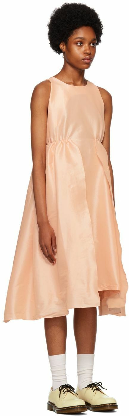 formal hot pink maxi dress Kika Vargas x Target Mum Floral Tiered Ruffle Edge Puff Sleeve Midi Dress