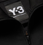 Y-3 - Logo-Print Loopback Jersey Track Jacket - Men - Black