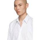 Dries Van Noten White Curley Classic Shirt