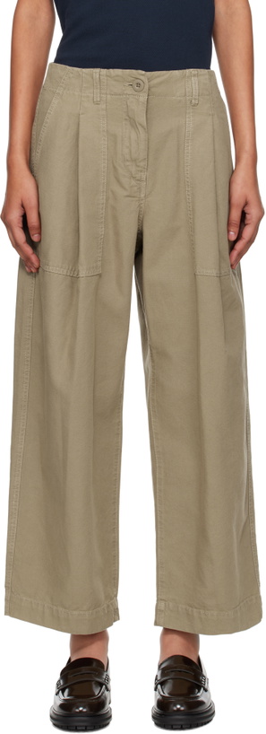 Photo: Weekend Max Mara Beige Vista Trousers