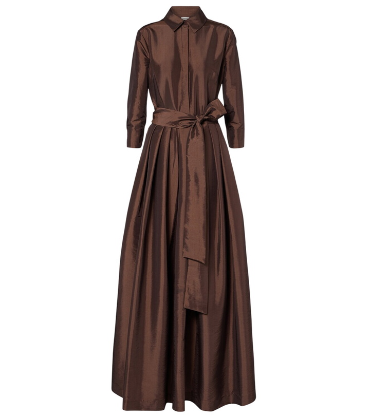 Photo: Simkhai Julip belted taffetta gown