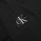 Calvin Klein Men's Monogram Sleeve Badge Popover Hoody in CK Black