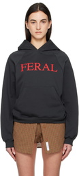 Praying SSENSE Exclusive Black 'Feral' Hoodie
