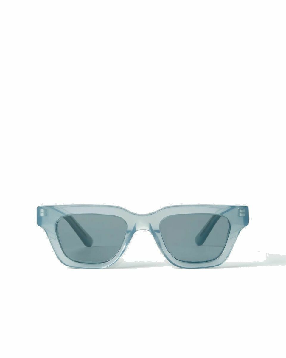 Photo: Chimi Eyewear Manta Blue Sunglasses Blue - Mens - Eyewear