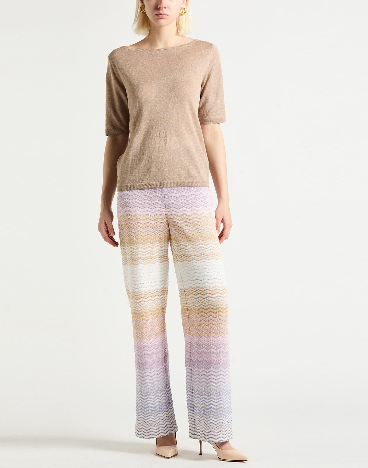 Majestic Filatures Womens Sweater Sand