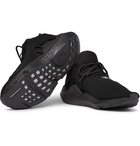 Y-3 - Saikou Suede-Trimmed Primeknit Sneakers - Men - Black