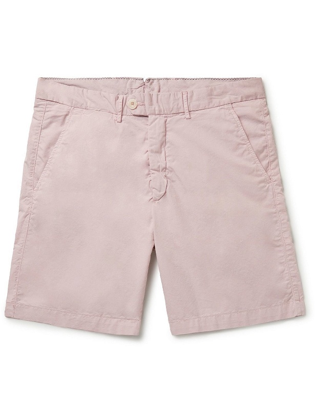 Photo: Hartford - Bobby Slim-Fit Cotton Chino Shorts - Pink