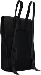 RAINS Black Mini Backpack