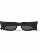 SAINT LAURENT - New Wave Square-Frame Acetate Sunglasses