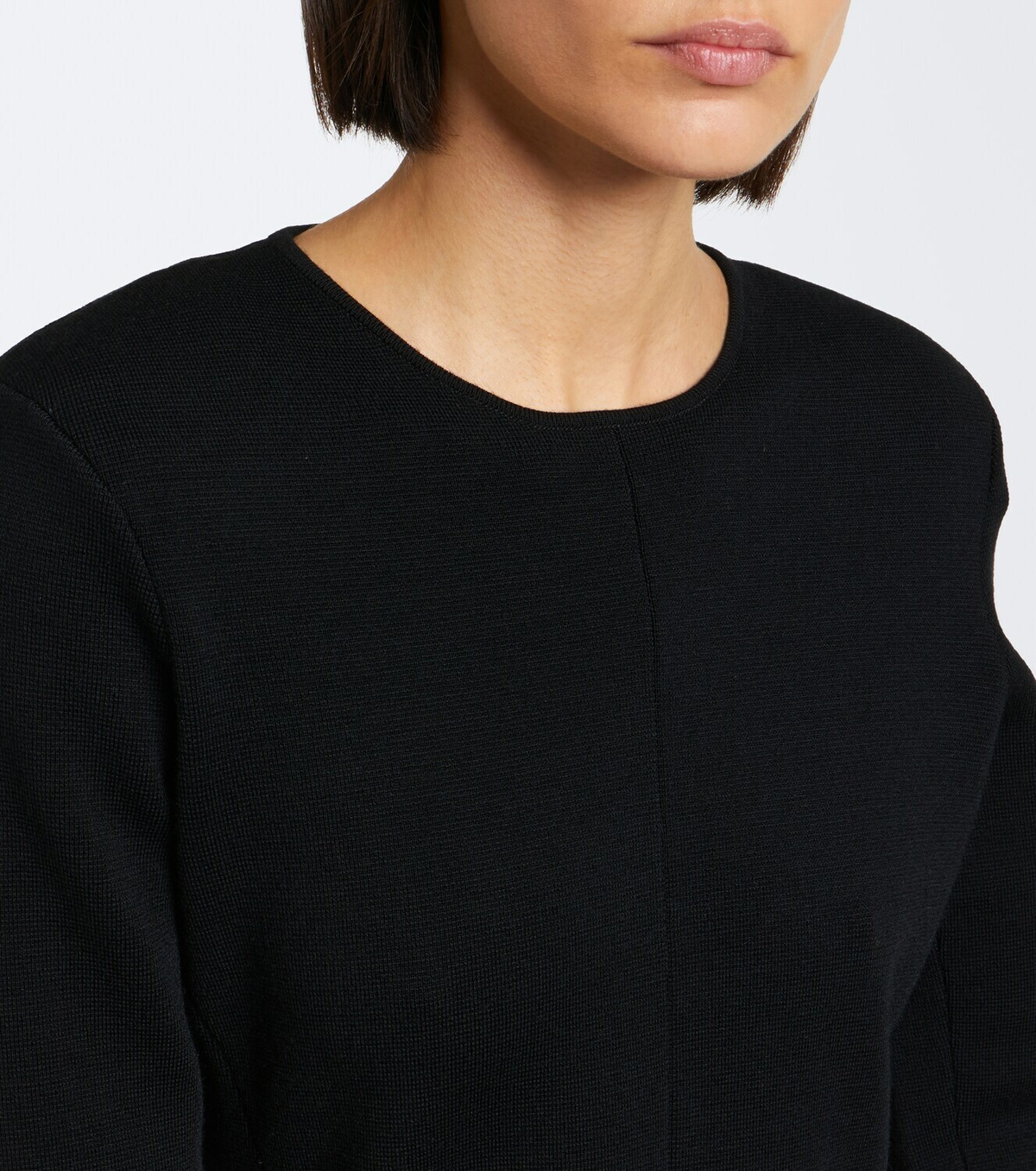 Toteme Pleated wool-blend minidress