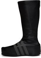 Y-3 Black Kyasu Overboot Tall Boots