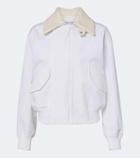 Bottega Veneta Intrecciato cotton blouson jacket