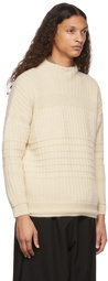 Toogood Off-White 'The Ploughman' Crewneck Sweater