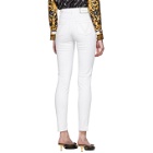 Versace White Washed Jeans