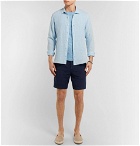 Orlebar Brown - OB-T Slim-Fit Striped Linen-Jersey T-Shirt - Men - Blue
