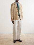 Polo Ralph Lauren - Linen and Cotton-Blend Woven Blazer - Neutrals