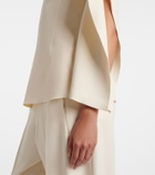 Fforme Lavinia draped one-shoulder top
