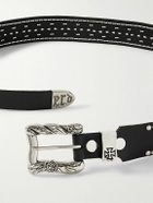 Enfants Riches Déprimés - 3.5cm Goodbye Franky Studded Leather Belt - Black