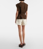 7 For All Mankind Kori denim shorts