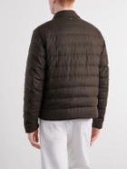 Herno - Quilted Flannel Down Jacket - Brown
