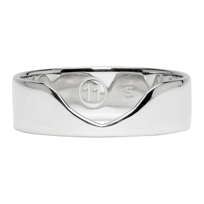 Photo: Maison Margiela Silver Curve Ring