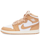 Air Jordan 1 Retro High OG PS Sneakers in Praline/White