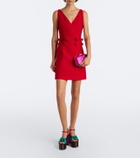 Roger Vivier Rose Vivier satin clutch