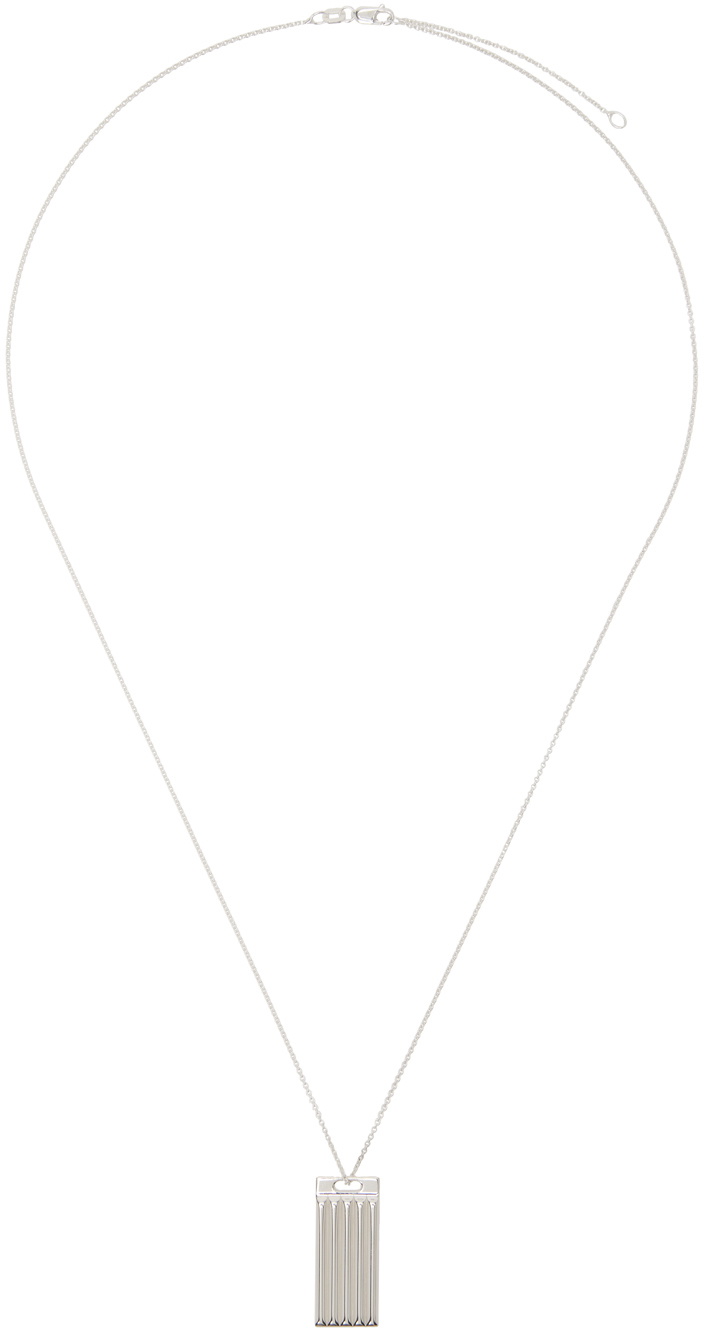 Le Gramme Silver Godron 'Le 8g' Necklace