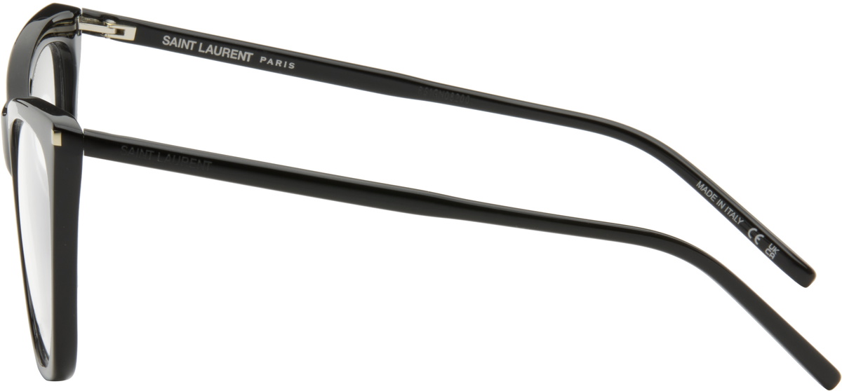 Saint Laurent Black SL 214 Kate Thin Glasses