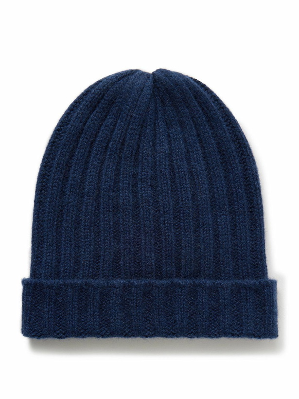 Photo: The Elder Statesman - Ranger Ribbed Cashmere Beanie