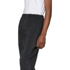 Lemaire Black Dry Silk Trousers