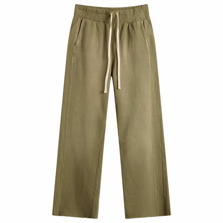 Photo: Les Tien Men's Pique Cotton Yacht Jogger in Military Ice